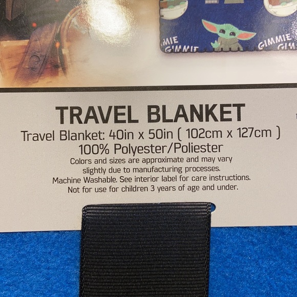 NWT Star Wars Baby Yoda Blanket - Picture 3 of 4